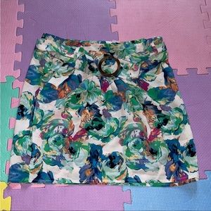 Floral skirt